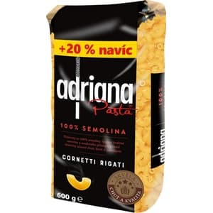 Adriana Cornetti Rigati/kolena semolinové těstoviny 600g