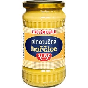 Alba Hořčice plnotučná 340g