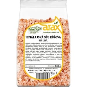 Arax Sůl himálajská růžová hrubá 500g