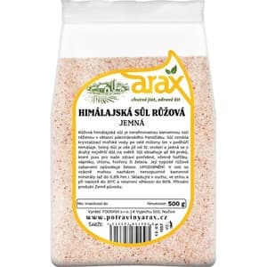Arax Sůl himalájská růžová jemná 500g