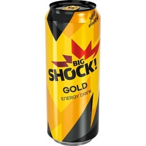 Big Shock! Energetický nápoj Gold 500ml