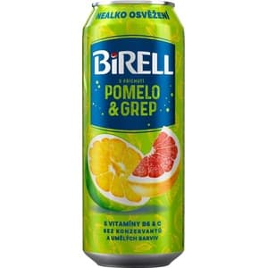 Birell Pomelo&grep nealkoholický nápoj z piva 500ml