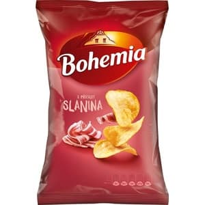 Bohemia Chipsy slanina 130g