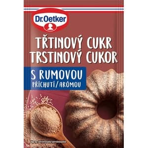 Dr.Oetker Cukr třtinový rumová příchuť 20g