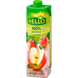 Hello Jablko 100% džus 1l