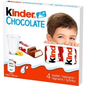 Kinder Čokoláda 50g T4
