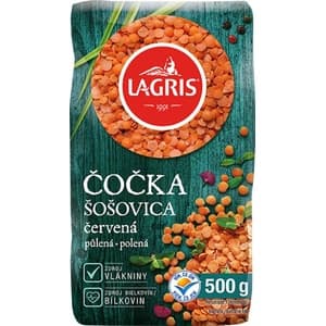 Lagris Čočka červená loupaná půlená 500g