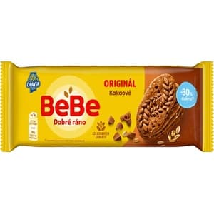Opavia BeBe Dobré ráno Sušenky originál kakaové -30% cukru 50g