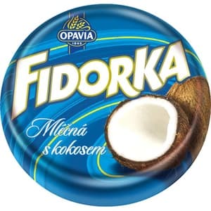 Opavia Fidorka mléčná s kokosem 30g