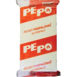 Pepo Podpalovač pevný 40ks fólie
