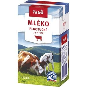 Tatra mléko plnotučné 1l