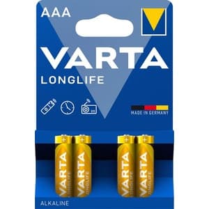 Varta Baterie Longlife Alkaline 4xAAA