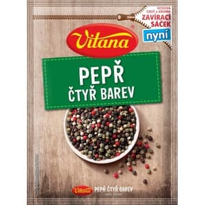 Vitana Koření pepř čtyřbarevný 16g