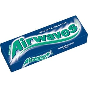 Wrigley's Airwaves Žvýkačky menthol+eucalyptus 14g