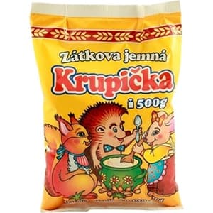 Zátkova Krupička jemná pšeničná 500g