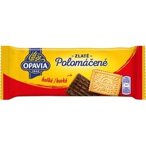 Opavia Zlaté Polomáčené Sušenky hořké 100g